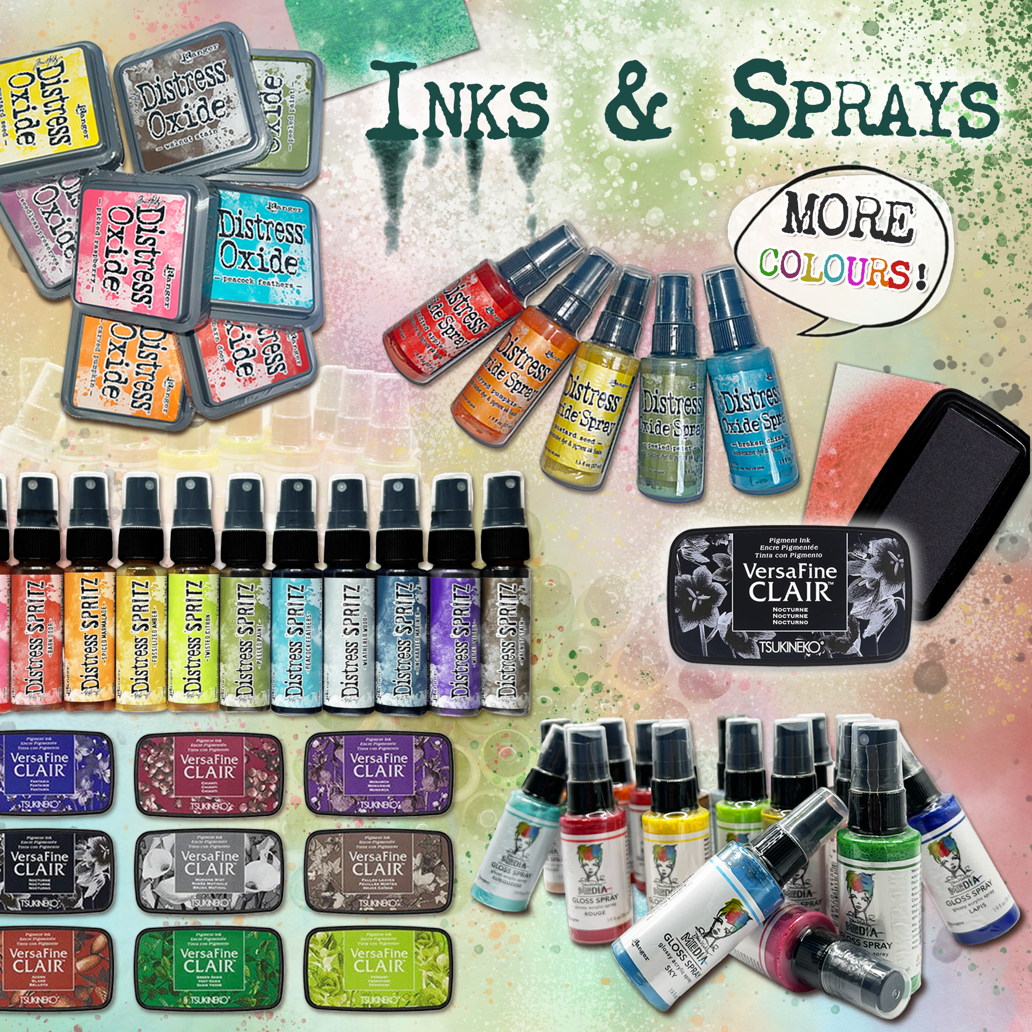 Ink Pads & Sprays – AALL & Create