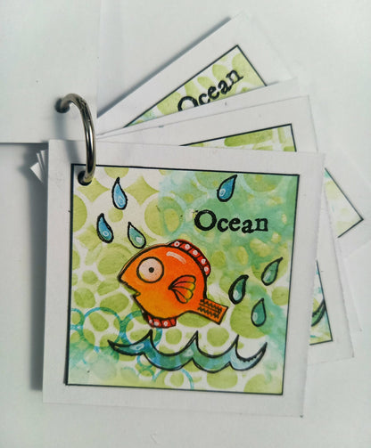 TP-858 - A7 Clear Stamp Set - Plenty of Fish