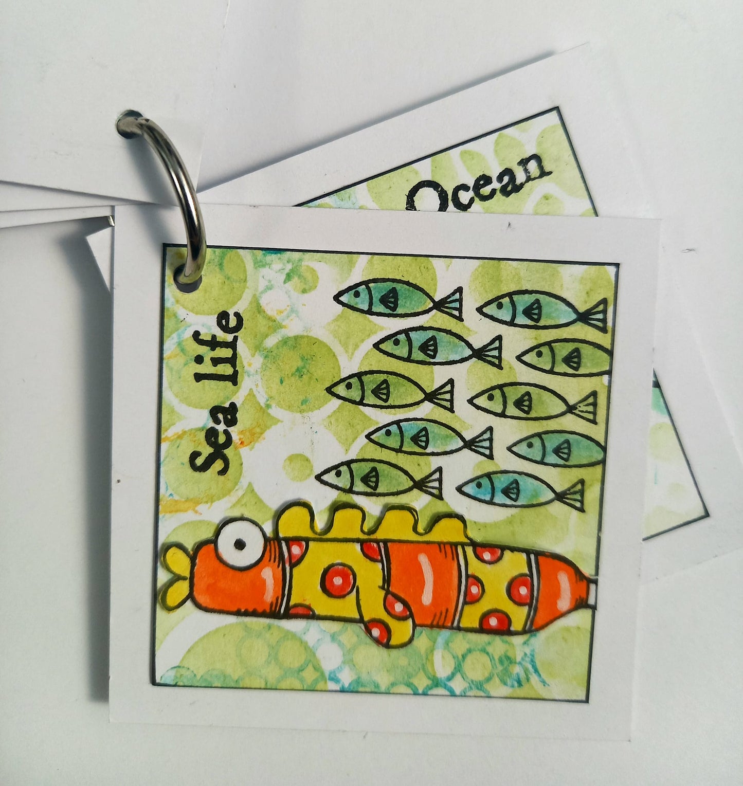 TP-858 - A7 Clear Stamp Set - Plenty of Fish