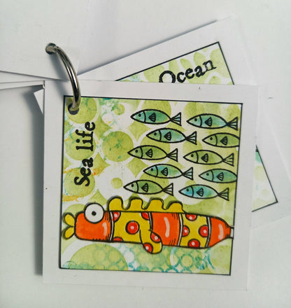 TP-858 - A7 Clear Stamp Set - Plenty of Fish