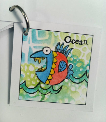TP-858 - A7 Clear Stamp Set - Plenty of Fish