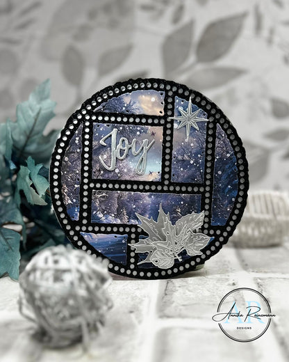 Edgy Twirl Die & Stencil Bundle