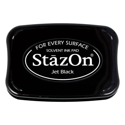 Tsukineko • StazOn Ink Pad Jet Black