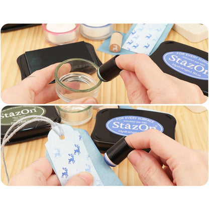 Tsukineko • StazOn Ink Pad Jet Black