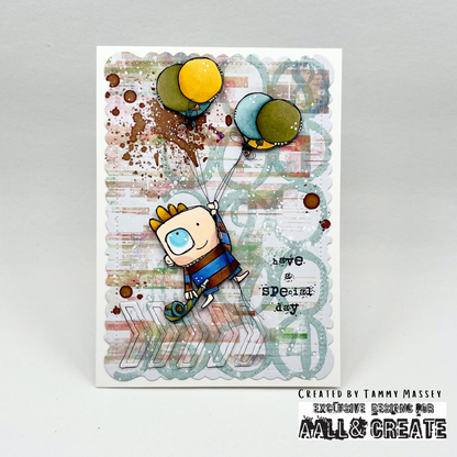 #965 - A7 Stamp Set - Happiness Floats