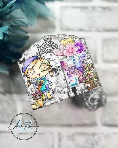 #TP-1323 - A7 Stamp Set - Camden Flower Market