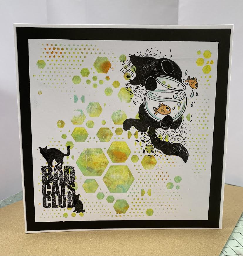 TP-793 - A5 Clear Stamp Set - Bad Cats Club