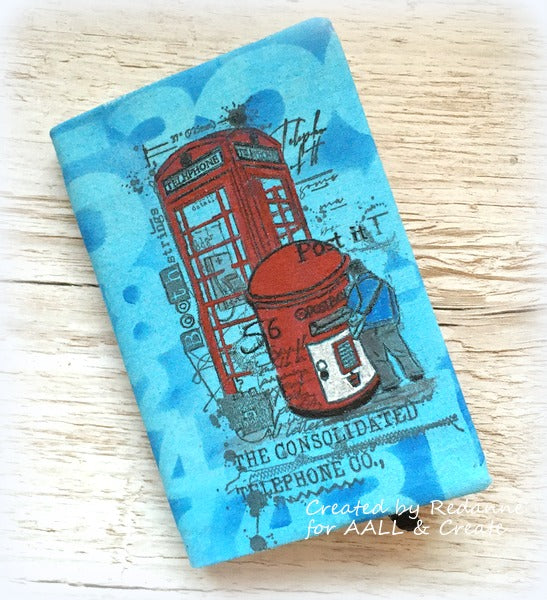 TP-237 - A5 Clear Stamp Set - Phonebooth Elements