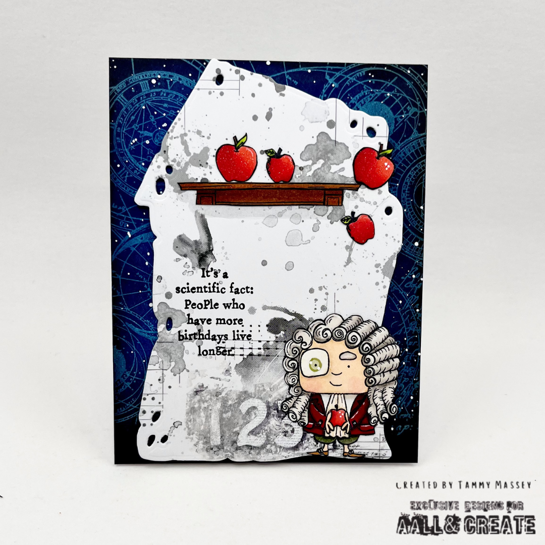 #971 - A7 Stamp Set - Sir Isaac Newton