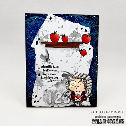 #971 - A7 Stamp Set - Sir Isaac Newton