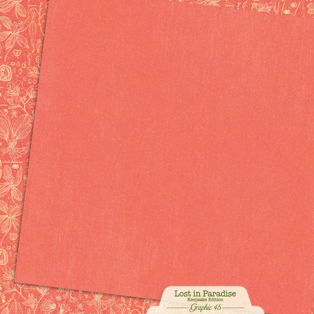Graphic45 Lost in Paradise - Updated Keepsake Edition Preorder*