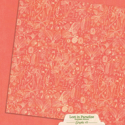 Graphic45 Lost in Paradise - Updated Keepsake Kit with Metal Die-Set Preorder*