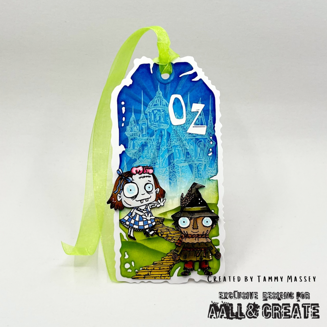 #1236 - A6 Stamp Set - Nightfall Castle