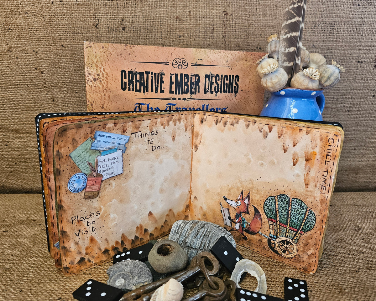 Creative Ember Designs The Travellers - Art Journal