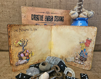 Creative Ember Designs The Travellers - Art Journal