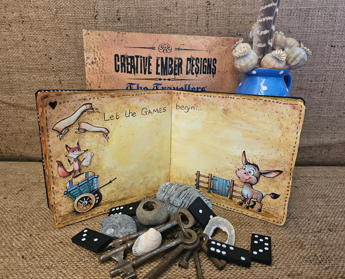 Creative Ember Designs The Travellers - Art Journal