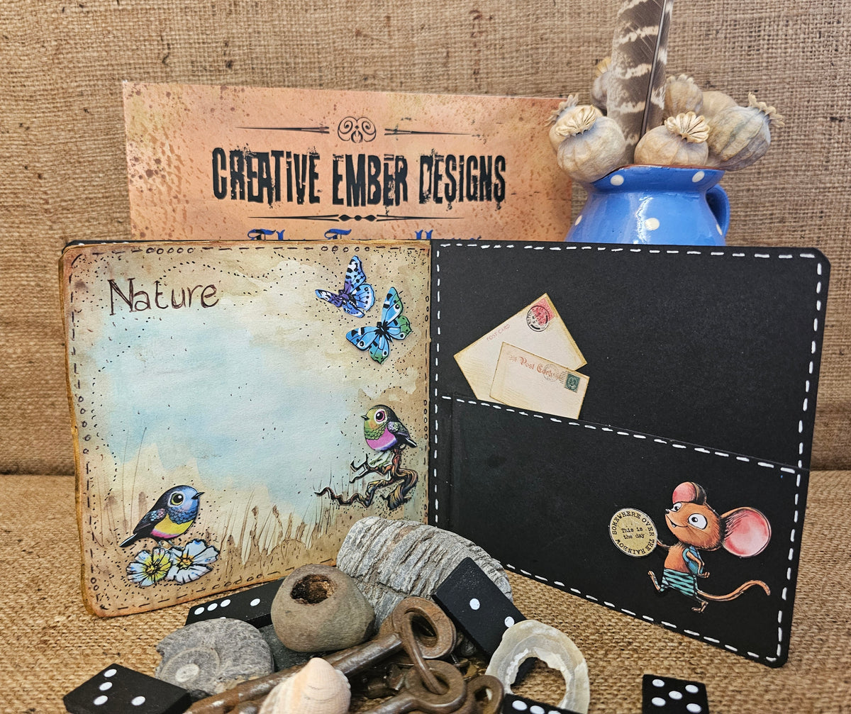 Creative Ember Designs The Travellers - Art Journal