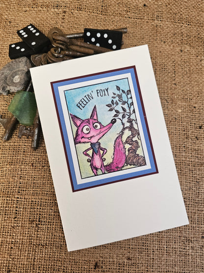Creative Ember Designs Feelin' Foxy - A6 Stamp Set