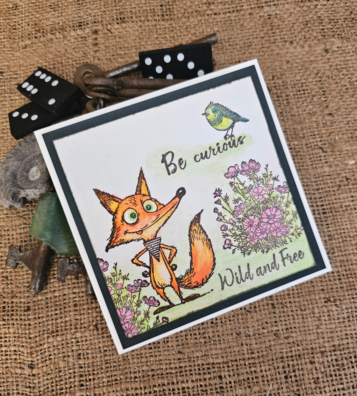 Creative Ember Designs Feelin' Foxy - A6 Stamp Set
