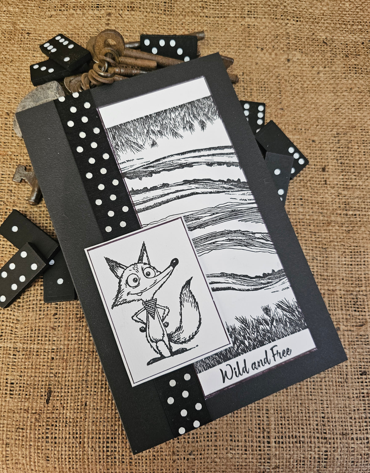 Creative Ember Designs Breezy Fields - A7 Stamp Set