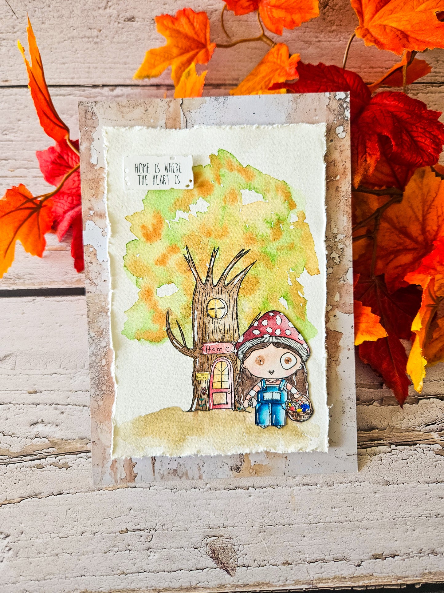 #640 - A7 Clear Stamp Set - Tree House