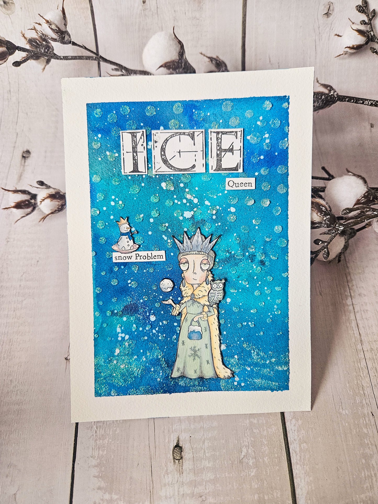 #TP-1308 - A7 Stamp Set - Ice Queen Dee