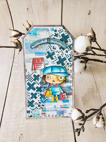 TP-1324 - A7 Stamp Set - Carnaby Street