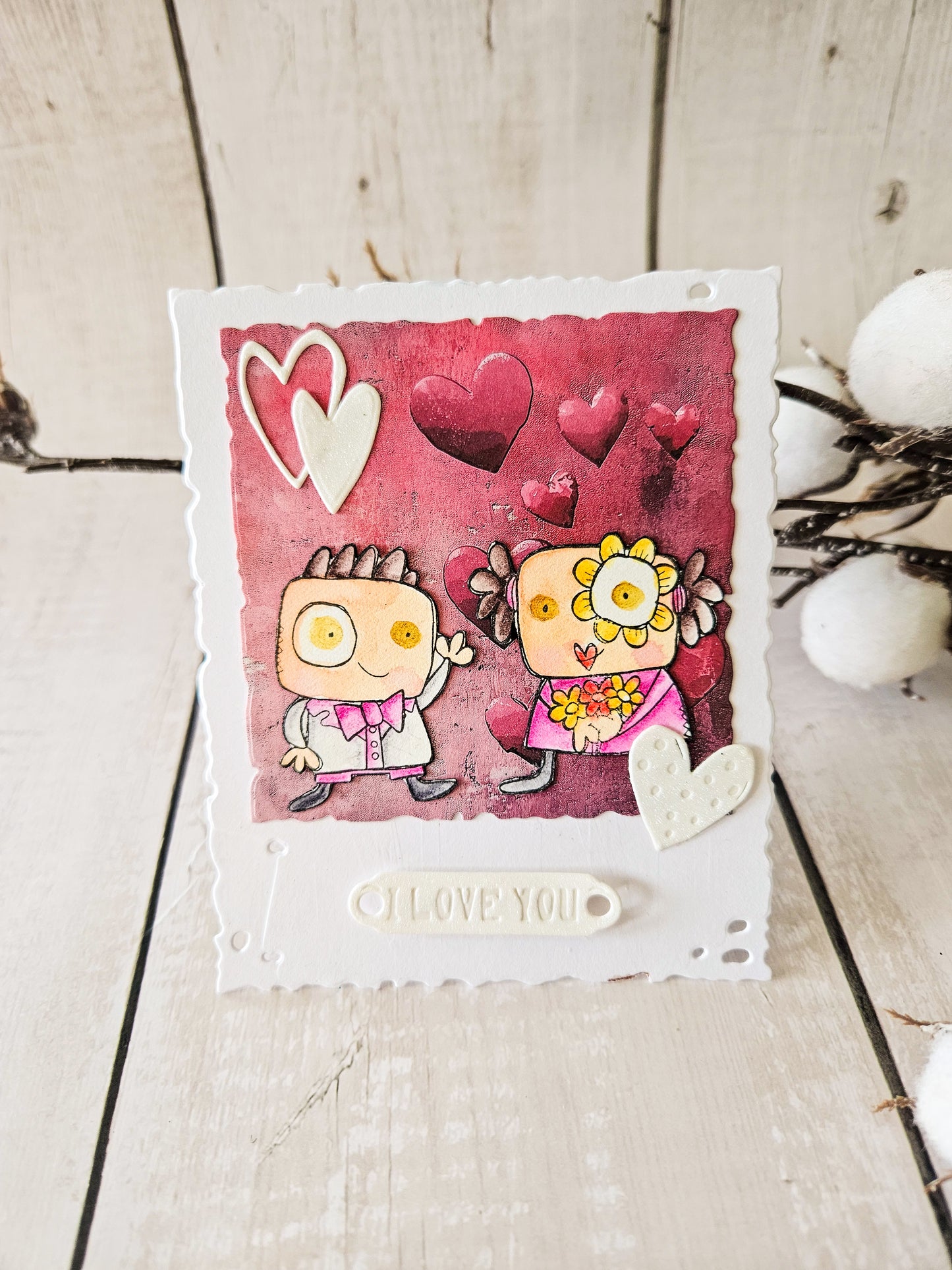 #931 - A7 Stamp Set - Mr & Mrs