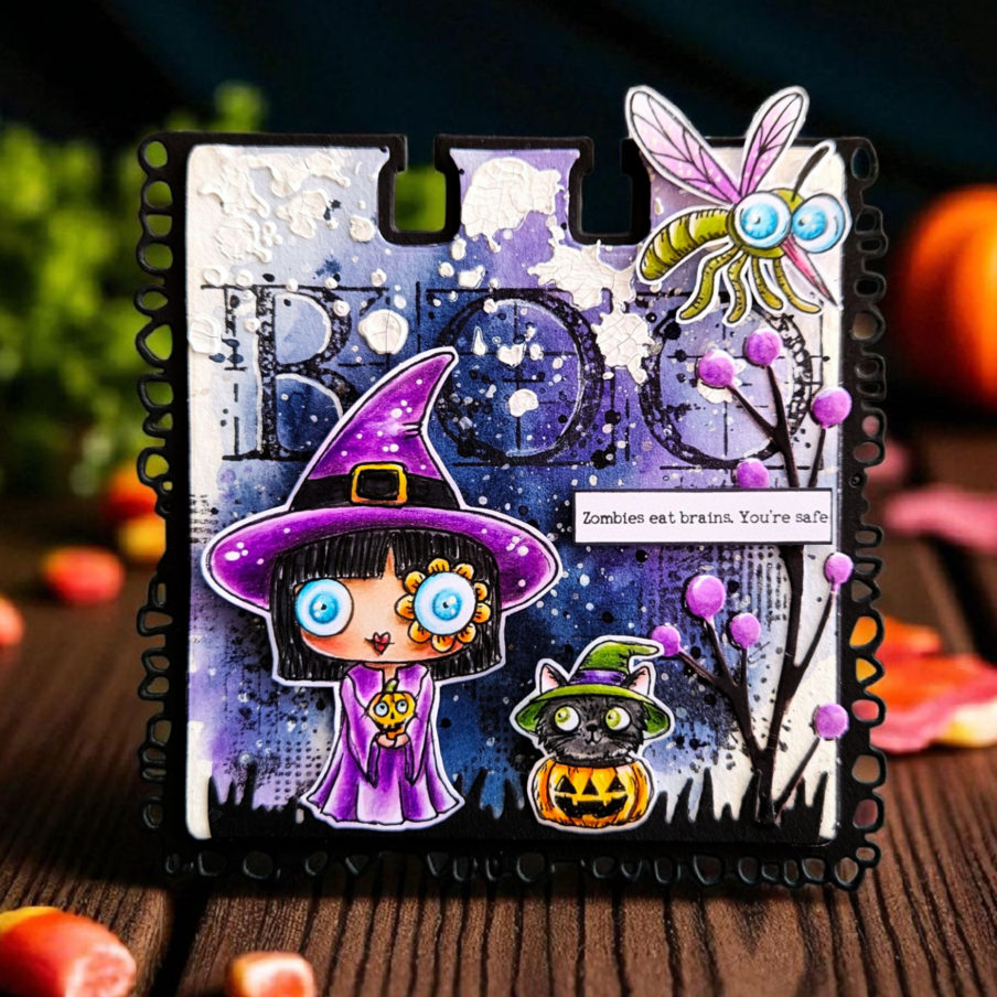 #TP-1301 - A7 Stamp Set - Creepy Crawlies