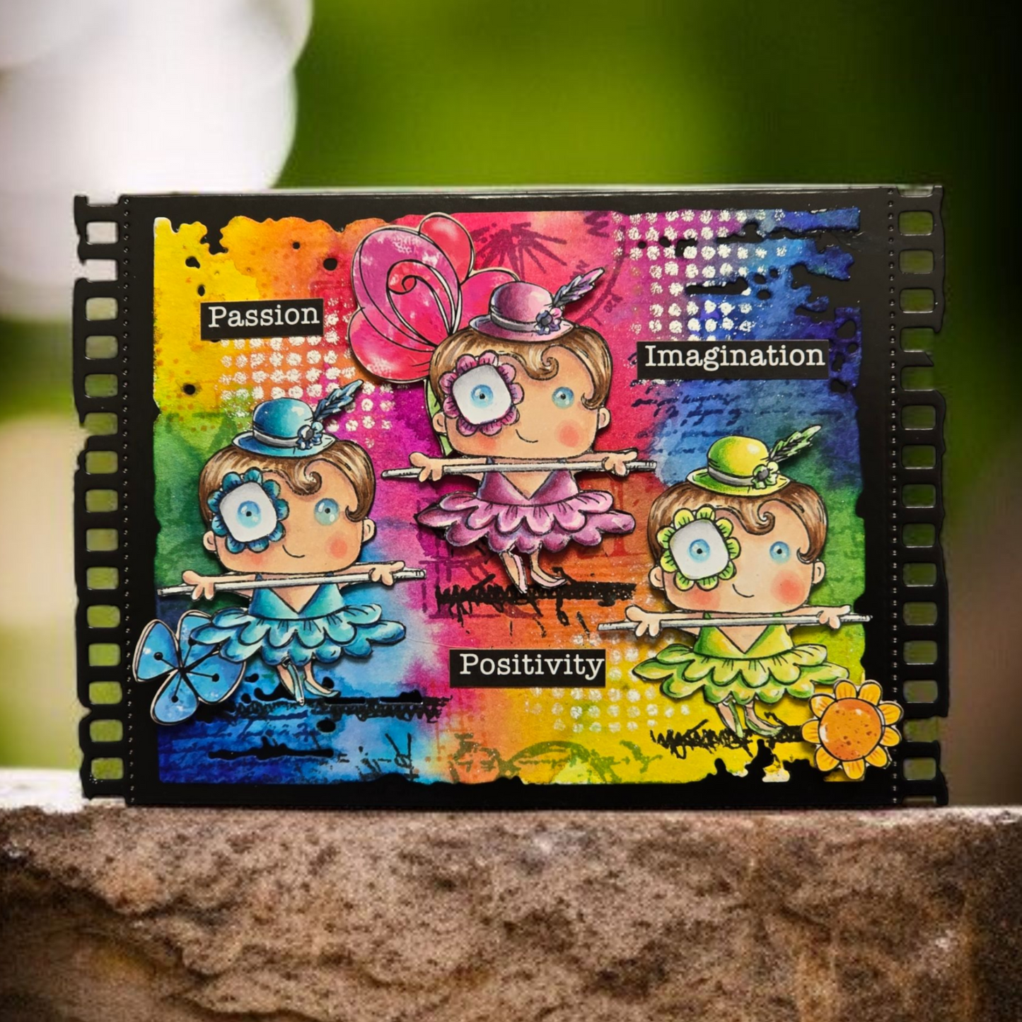 #55 - A6 Ephemera Die-Cuts - Motivation Station