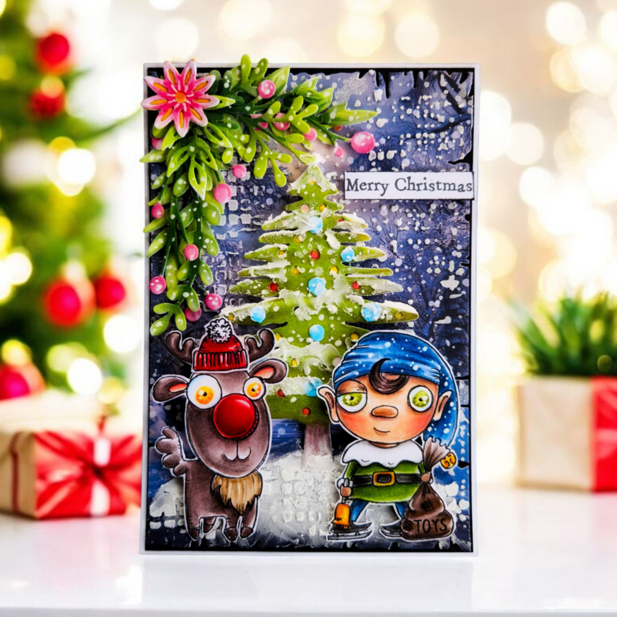 Twinkles & Tidings Stamp Collection