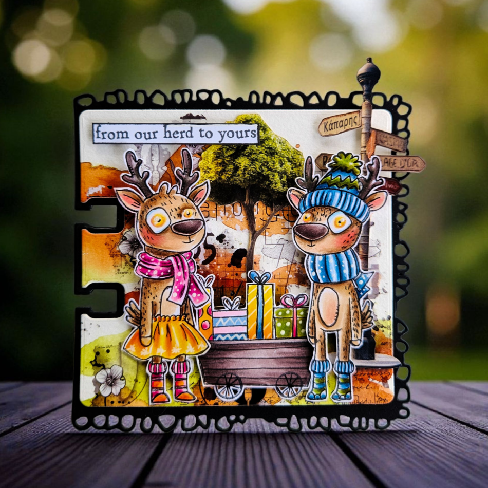 Twinkles & Tidings Stamp Collection