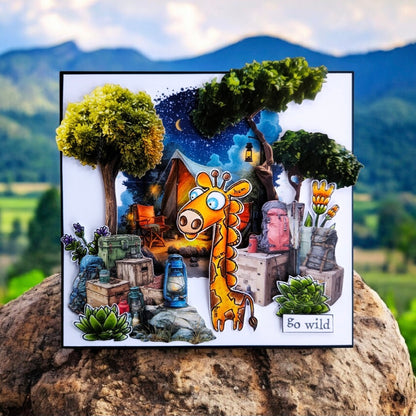 #86 -  Ephemera Die-Cuts - Playful Streets