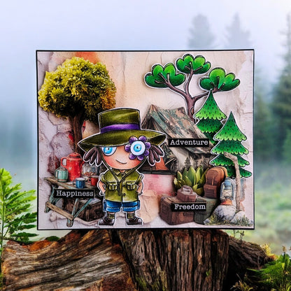 #86 -  Ephemera Die-Cuts - Playful Streets