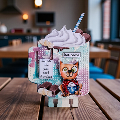 DI-102 - Die-Cutting Die Set - Warm Hug