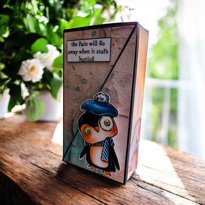 #705 - A7 Clear Stamp Set - Nurse Dee