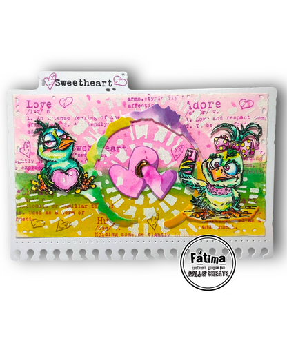 #938 - A7 Stamp Set - Define Love