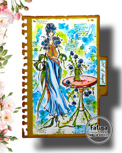 TP-1401 - A6 Stamp Sets - Art of Bouquet
