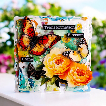 Radiant Florals Rub-On Bundle