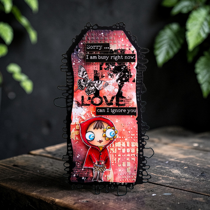 PC-249 - 6x6 (inch) Stencil - Circular Disruption