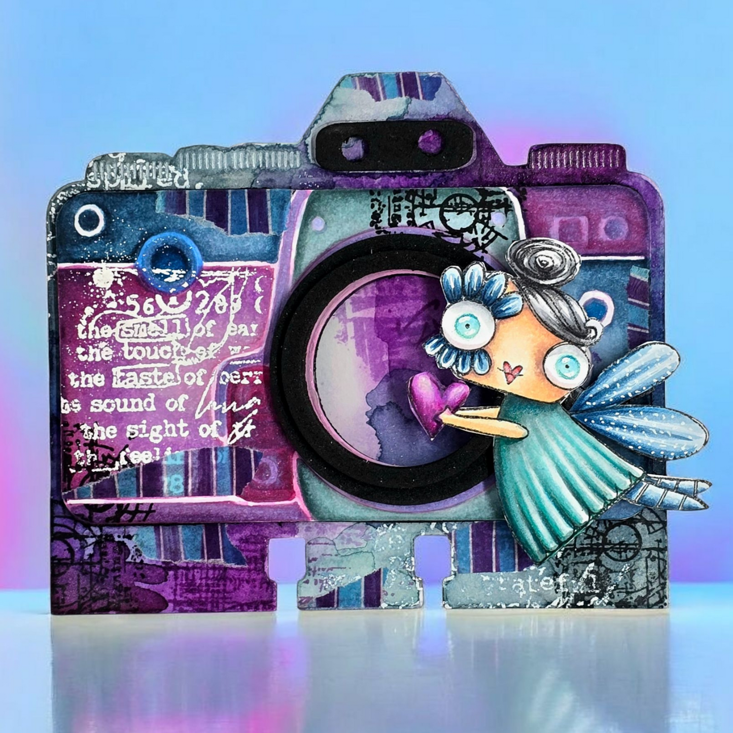 #1261 - A7 Stamp Set - Stained Geometry