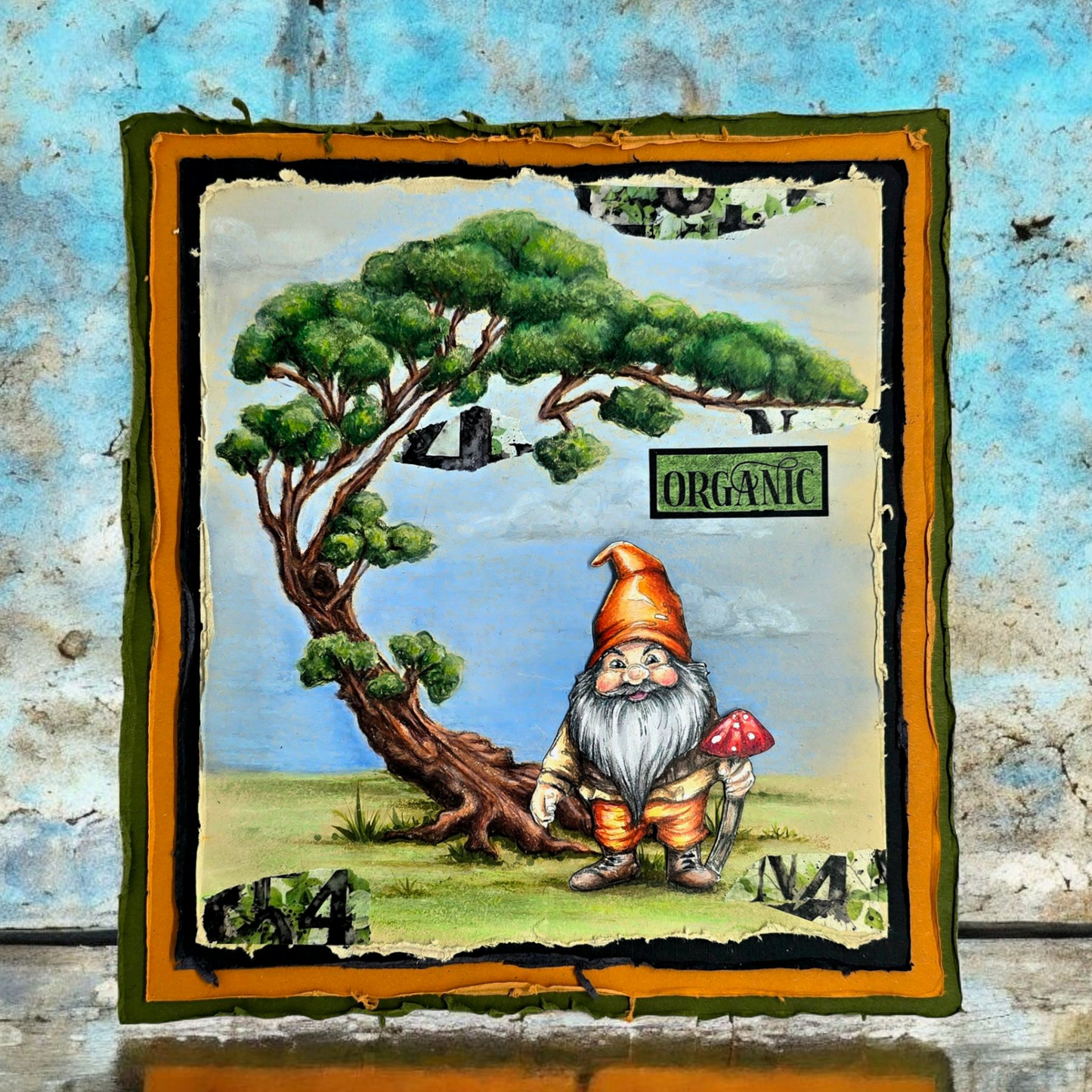 #1077 - A6 Stamp Set - Toad In The Gnome