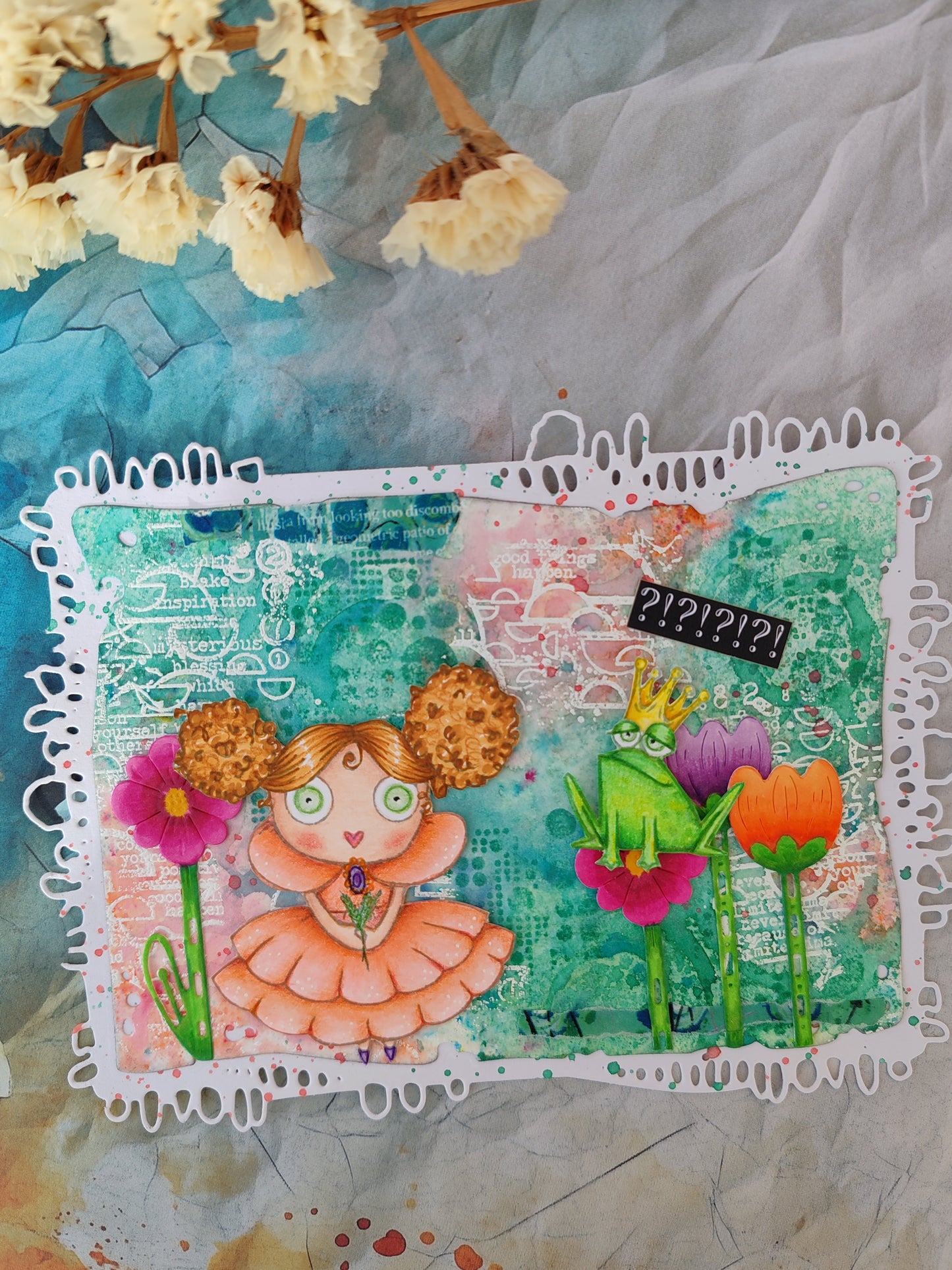 TP-1135 - A7 Stamp Set - Princess & Froggy