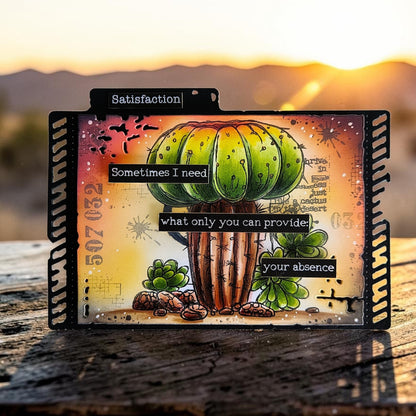 #1073 - A6 Stamp Set - Botanical Bliss