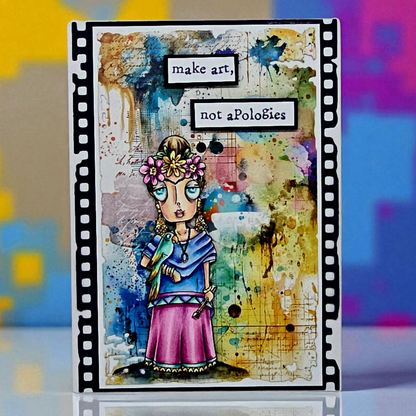 A Year In Bloom Janet Klein Stamp Bundle