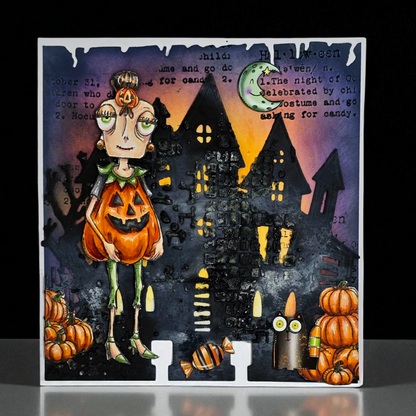 TP-956 - A7 Stamp Set - Define Halloween