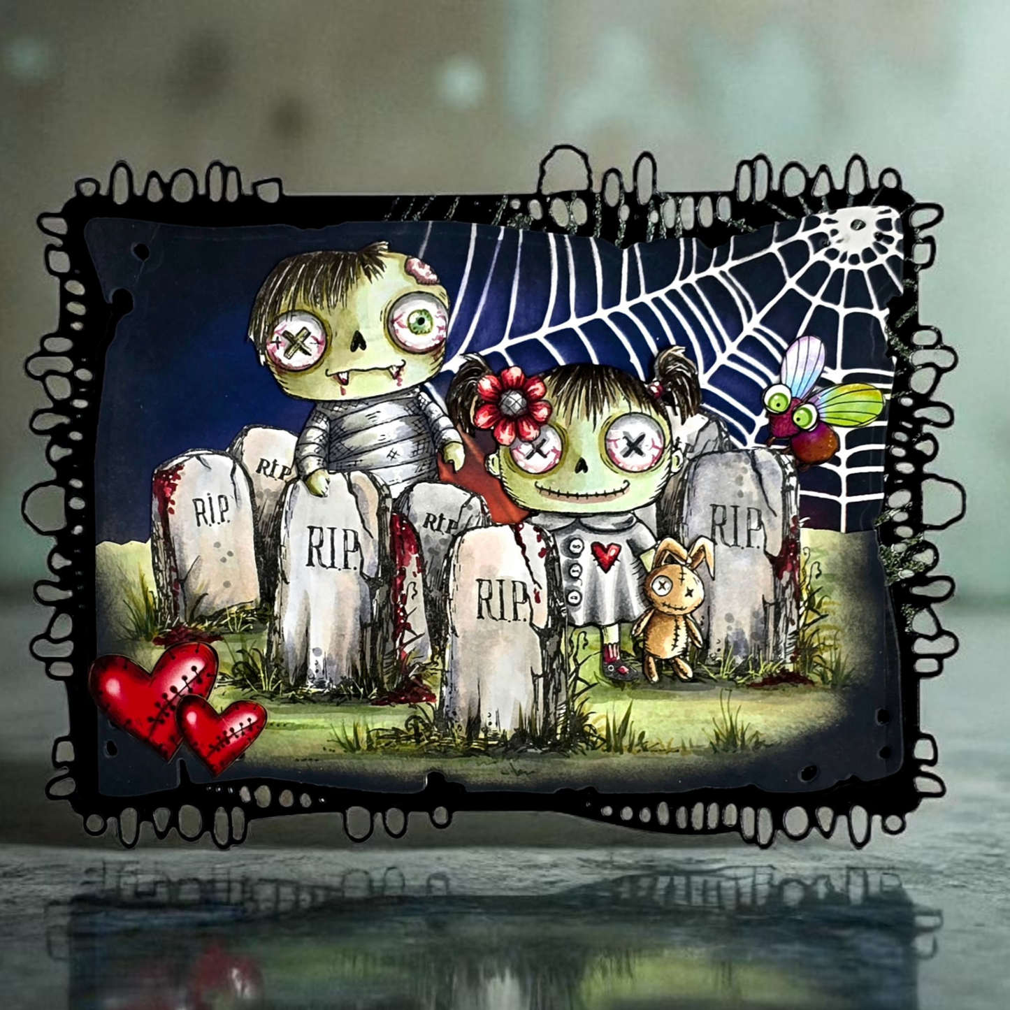 AALL & Create Pack of 2x EP-94 - Ephemera Die-Cuts - Creepy Curiosities