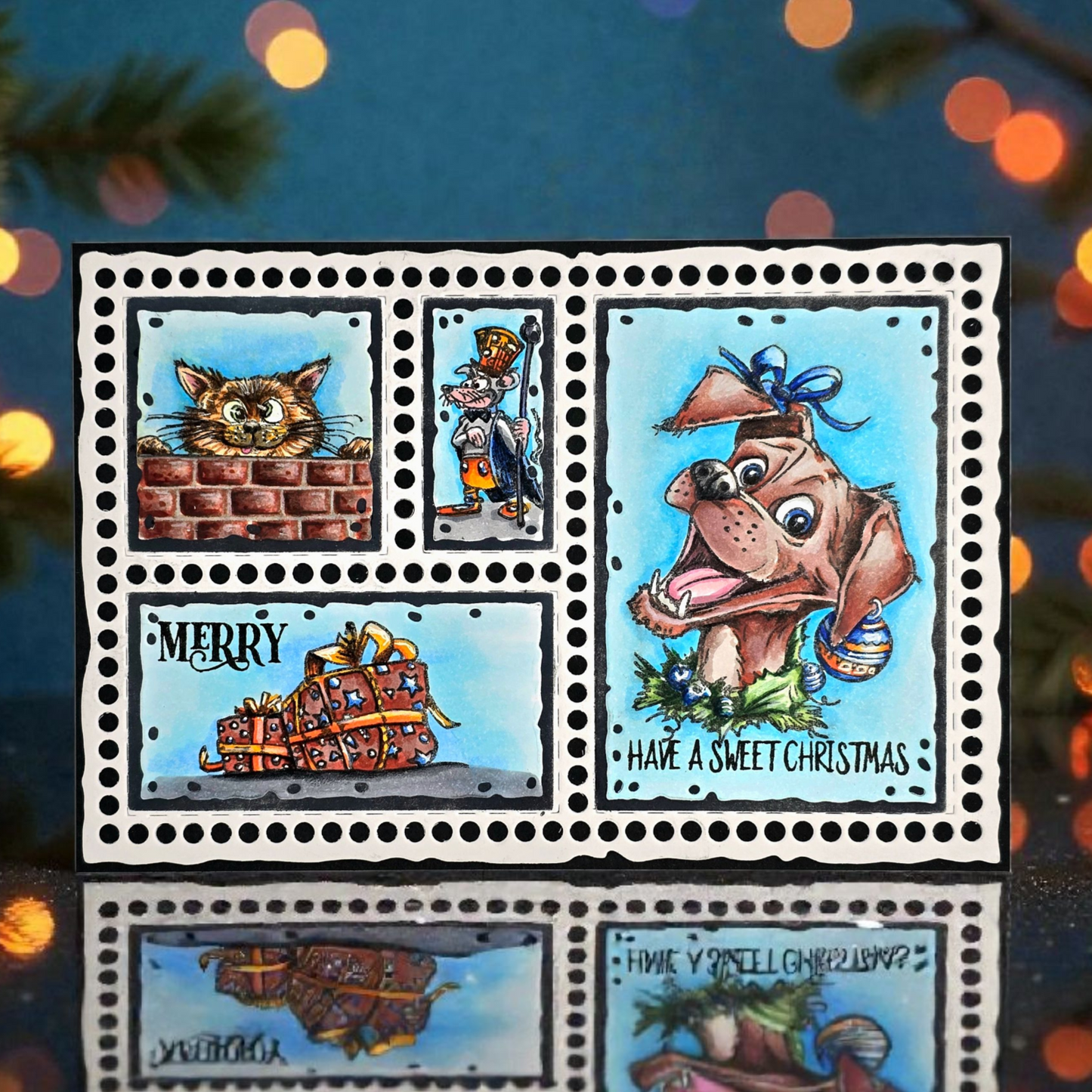 #TP-1320 - A6 Stamp Set - Snuggle Spark