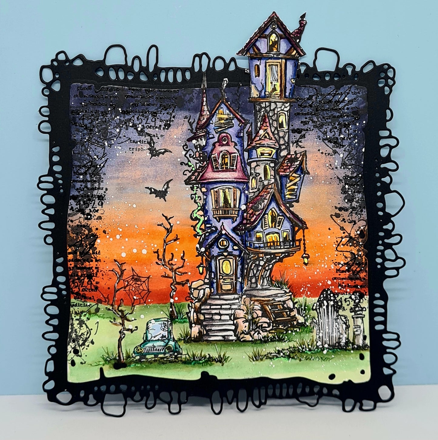 #1237 - A6 Stamp Set - Frightful Manor