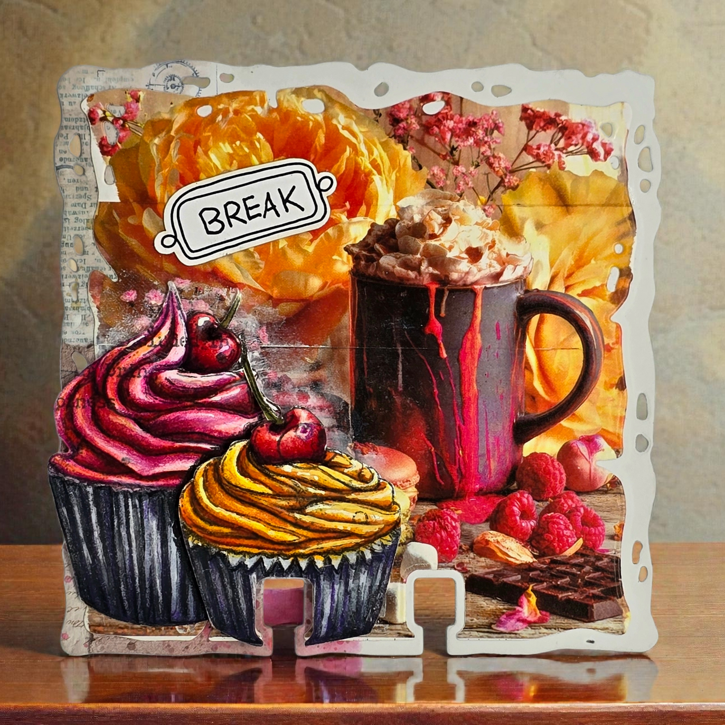 #646 - A7 Clear Stamp Set - Cupcakes